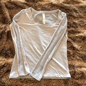 Lorna Jane long sleeve activewear top.